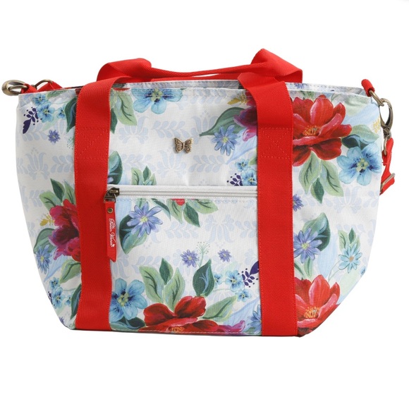 Pioneer Woman Spring Bouquet Lunch Tote / Lunchbox 🥪🍪 - Picture 6 of 8